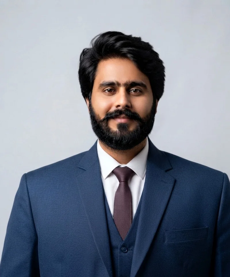 Founder of HabibTech in professional business attire